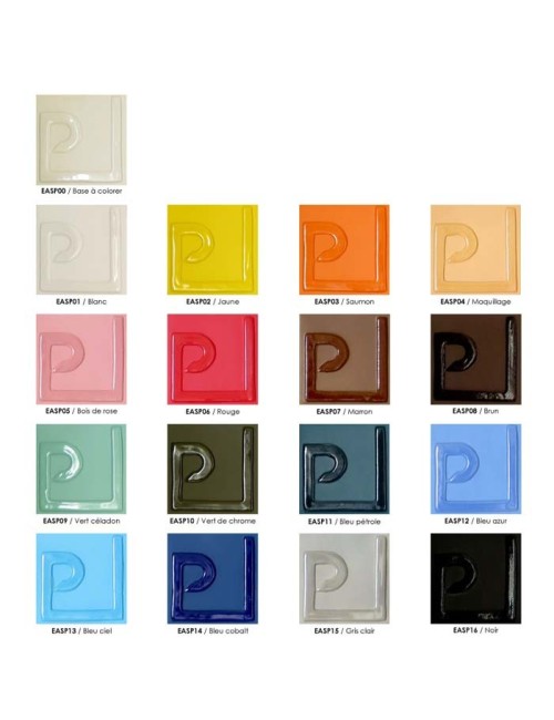 ENGOBE FAÏENCE GRÈS & PORCE. LIQUIDE SS PLB BLEU GRIS 1KG EASP11LL