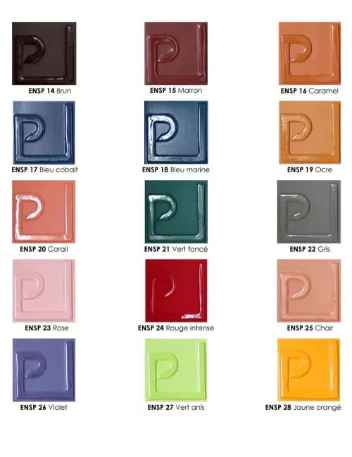 ENGOBE FAÏENCE SANS PLOMB BASE À COLORER ENSP01