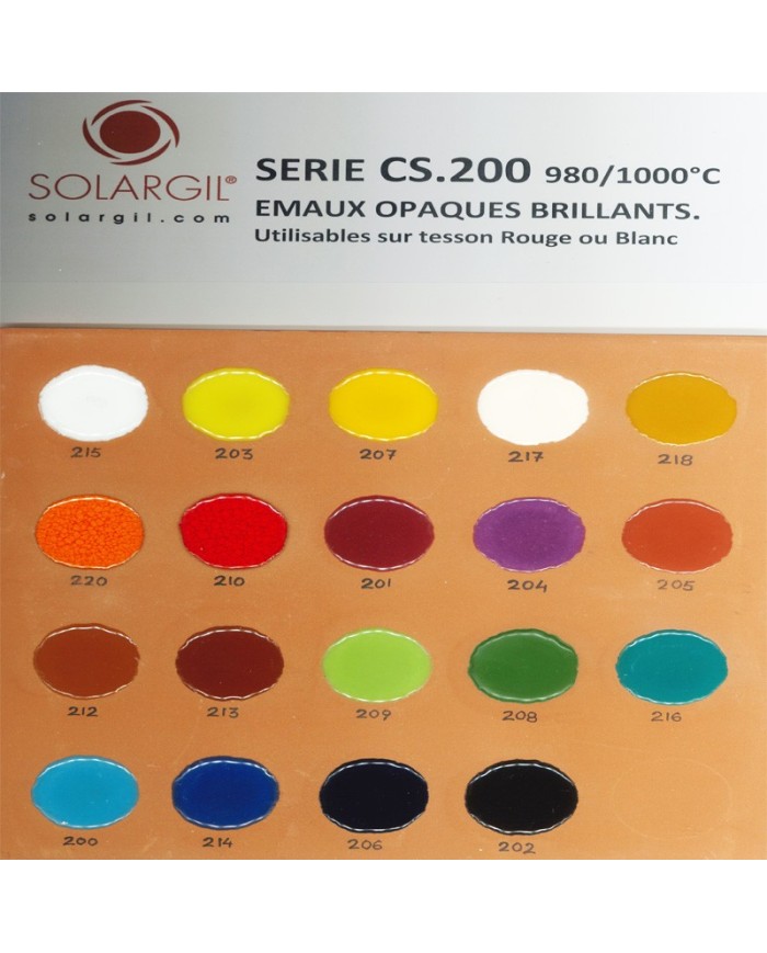 EMAIL CADMIUM CLOISONNE ORANGE CS 220