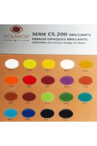 EMAIL CADMIUM CLOISONNE ORANGE CS 220