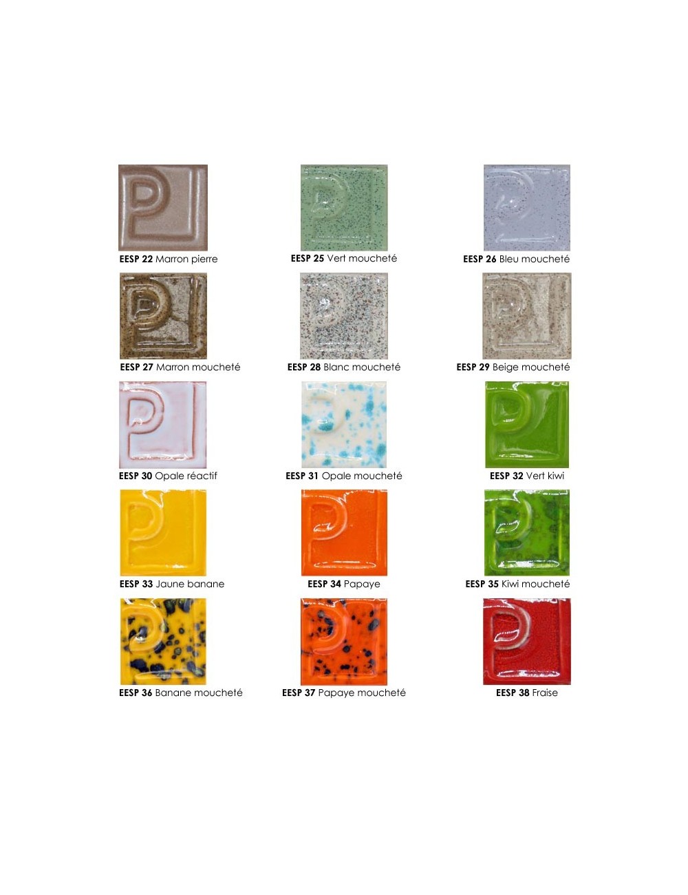 ÉMAIL FAÏENCE LIQUIDE OPAQUE À EFFET SS PLB JASPÉ ROUGE1KG EESP04LL