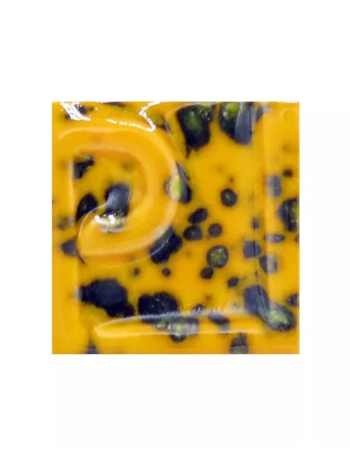 ÉMAIL FAÏENCE LIQUIDE OPAQUE À EFFET SS PLOMB MOUCHETÉ BANANE 250GR