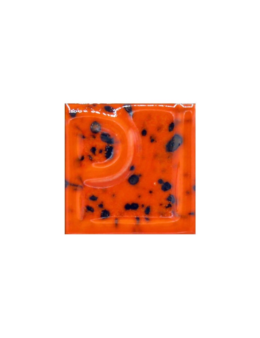 ÉMAIL FAÏENCE LIQUIDE OPAQUE À EFFET SS PLOMB MOUCHETÉ PAPAYE 1KG