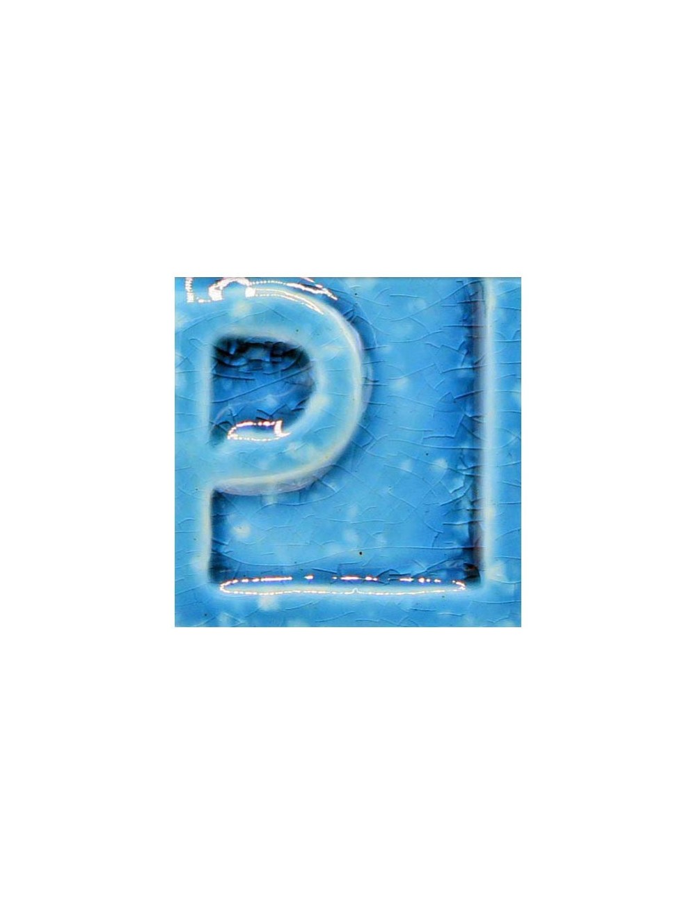 ÉMAIL FAÏENCE LIQUIDE OPAQUE À EFFET SS PLB MOUCHETÉ TURQUOISE 1KG