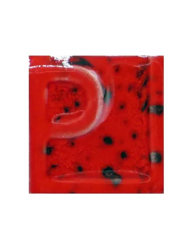 ÉMAIL FAÏENCE LIQUIDE OPAQUE À EFFET SS PLB MOUCHETÉ FRAISE 250GR