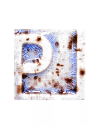 ÉMAIL FAÏENCE LIQUIDE OPAQUE À EFF. SS PLB MOUCHETÉ MAUVE 1KG