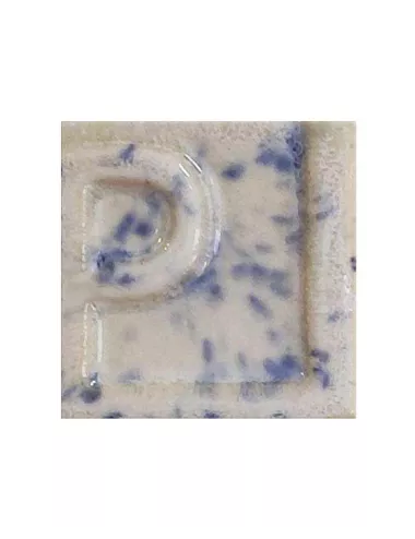 ÉMAIL FAÏENCE LIQUIDE OPAQUE À EFFET MOUCHETÉ BLEU-BLANC 250GR PSE71