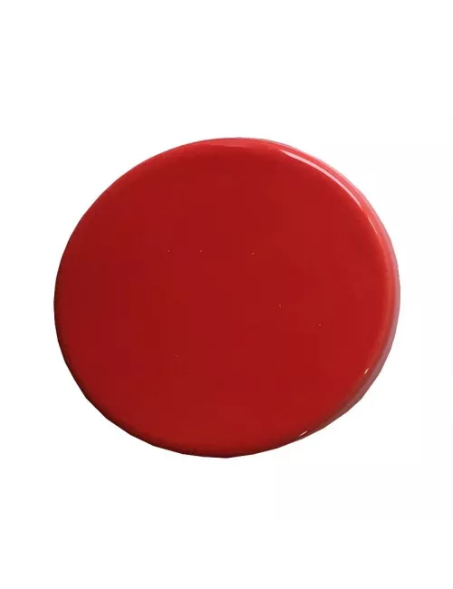 ÉMAIL FAÏENCE LIQUIDE TRANSP. SS PLB BRILL. ROUGE INTENSE 1KG SOL07/1