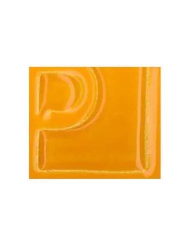 ÉMAIL FAÏENCE TRANSPARENT SS PLOMB BRILLANT JAUNE ORANGÉ VIF XP3050/T