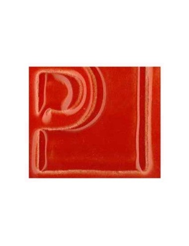 ÉMAIL FAÏENCE TRANSPARENT SS PLOMB BRILLANT ROUGE VIF XP3052/T