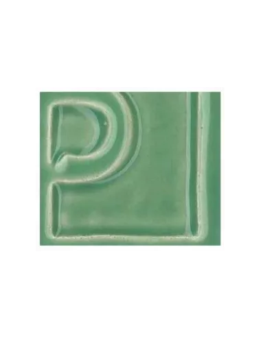 ÉMAIL FAÏENCE TRANSPARENT SANS PLOMB BRILLANT VERT NIL VIF XP3260/T