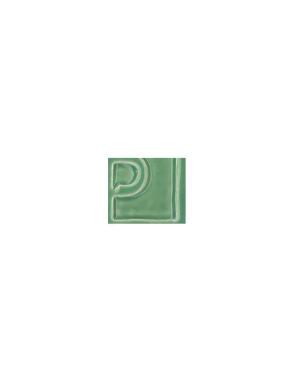 ÉMAIL FAÏENCE TRANSPARENT SANS PLOMB BRILLANT VERT NIL VIF XP3260/T