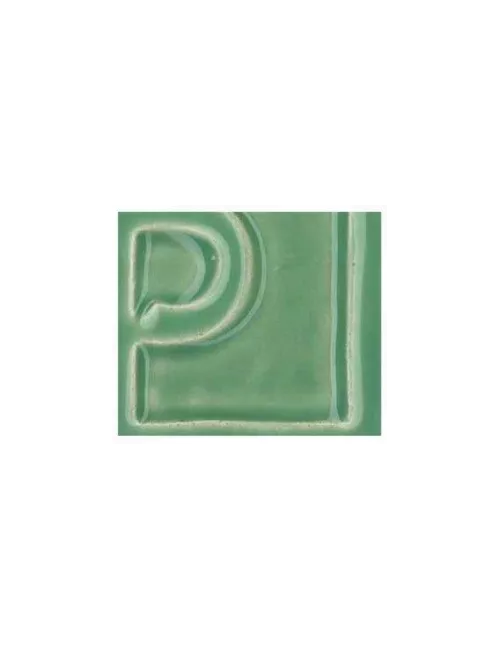 ÉMAIL FAÏENCE TRANSPARENT SANS PLOMB BRILLANT VERT NIL VIF XP3260/T