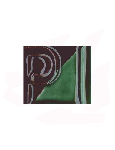 ÉMAIL FAÏENCE TRANSPARENT SANS PLOMB BRILLANT VERT XP3025