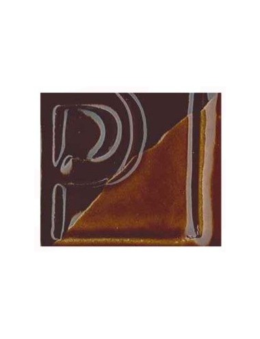 ÉMAIL FAÏENCE TRANSPARENT BRILLANT BRUN COGNAC 5600.