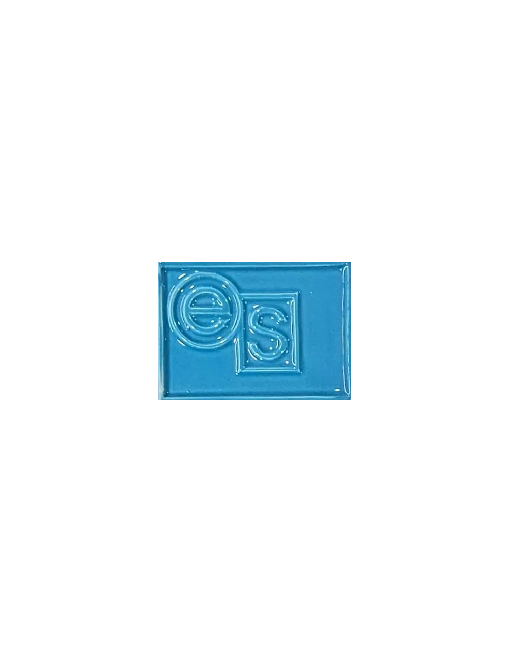 ÉMAIL FAÏENCE TRANSPARENT BLEU CIEL INTENSE BRILLANT SS PLOMB ES8057
