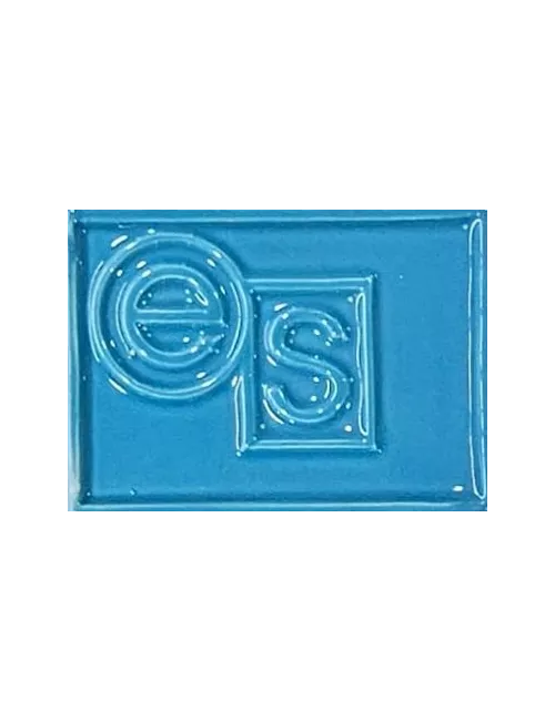 ÉMAIL FAÏENCE TRANSPARENT BLEU CIEL INTENSE BRILLANT SS PLOMB ES8057