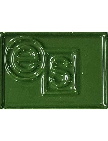 ÉMAIL FAÏENCE TRANSPARENT SANS PLOMB BRILLANT VERT FONCÉ ES7856
