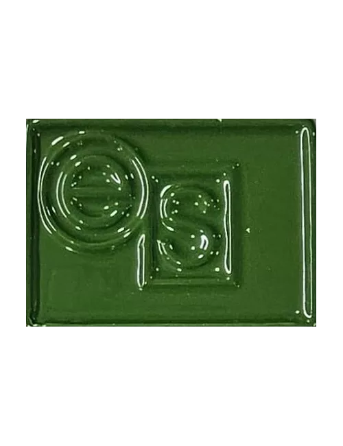 ÉMAIL FAÏENCE TRANSPARENT SANS PLOMB BRILLANT VERT FONCÉ ES7856