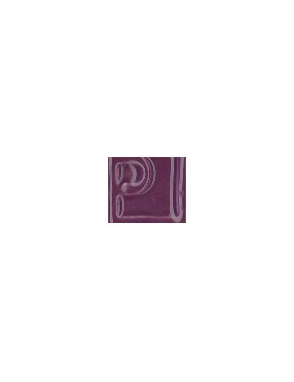 ÉMAIL FAÏENCE TRANSPARENT BRILLANT AUBERGINE - "Méditerrannée" E68005