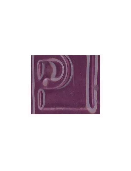 ÉMAIL FAÏENCE TRANSPARENT BRILLANT AUBERGINE - "Méditerrannée" E68005