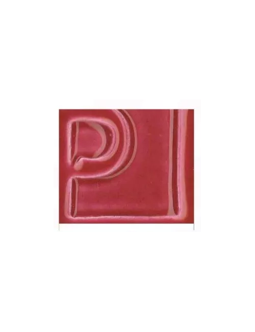 ÉMAIL FAÏENCE TRANSPARENT SANS PLOMB BRILLANT ROSE FRAMBOISE XP3254/T