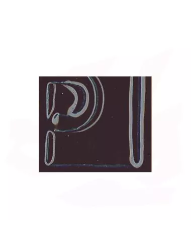 ÉMAIL FAÏENCE TRANSPARENT BRILLANT BLEU AUBAGNE Méditerrannée 5528