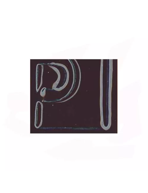 ÉMAIL FAÏENCE TRANSPARENT BRILLANT BLEU AUBAGNE Méditerrannée 5528