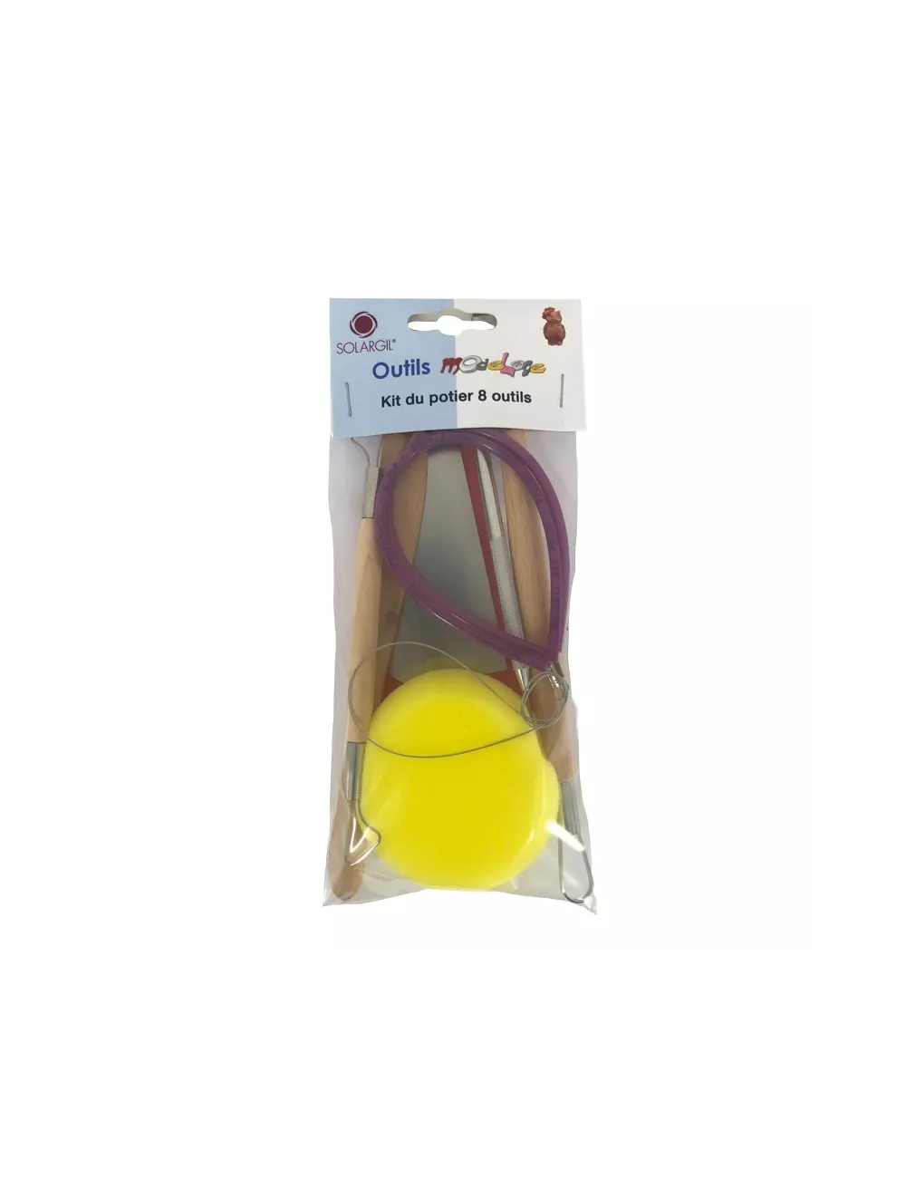 KIT DU POTIER (8 OUTILS)