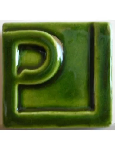ÉMAIL FAÏENCE TRANSPARENT BRILLANT VERT DE CUIVRE 5565 (ss cuivre)