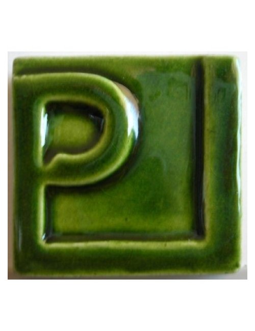 ÉMAIL FAÏENCE TRANSPARENT BRILLANT VERT DE CUIVRE 5565 (ss cuivre)