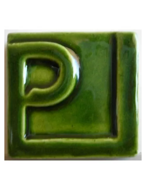 ÉMAIL FAÏENCE TRANSPARENT BRILLANT VERT DE CUIVRE 5565 (ss cuivre)