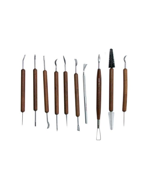 Kit 10 OUTILS DE FINITION POUR OBJETS TRES FINS