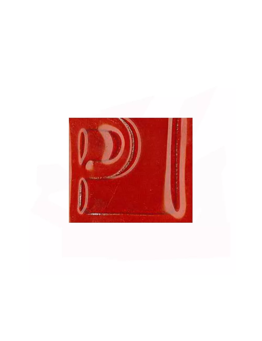 ÉMAIL FAÏENCE OPAQUE BRILLANT CADMIUM ROUGE M7508 max 980°C