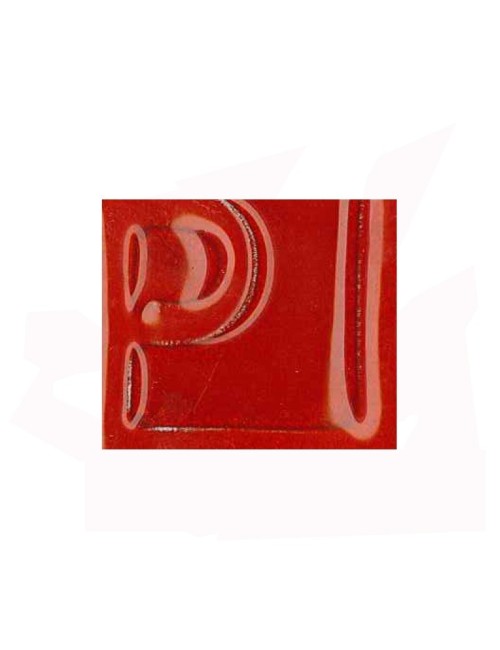ÉMAIL FAÏENCE OPAQUE BRILLANT CADMIUM ROUGE M7508 max 980°C