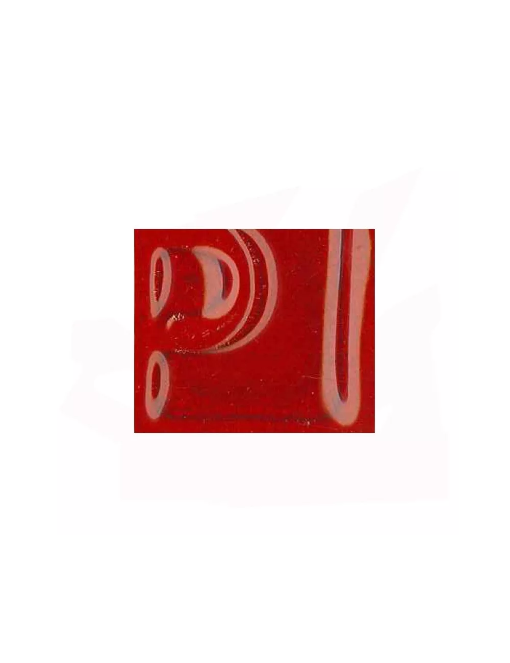 ÉMAIL FAÏENCE OPAQUE BRILLANT CADMIUM ROUGE GRENAT M7516