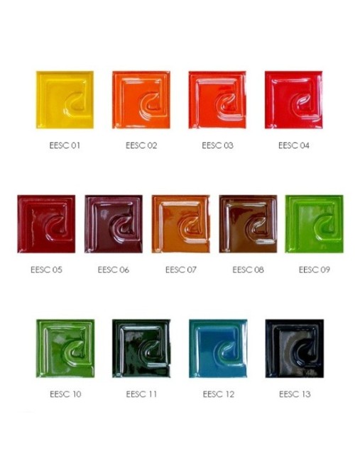 ÉMAIL FAÏENCE OPAQUE SS PLB BRILLANT CADMIUM JAUNE BOUTON D'OR EEC01