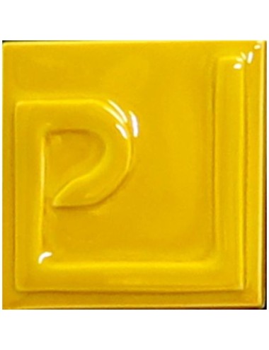 ÉMAIL FAÏENCE OPAQUE SS PLB BRILLANT CADMIUM JAUNE BOUTON D'OR EEC01