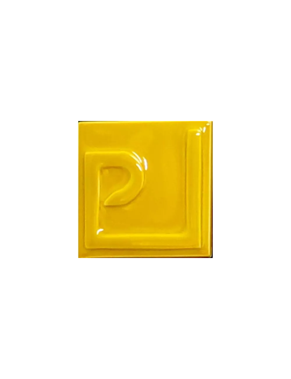 ÉMAIL FAÏENCE OPAQUE SS PLB BRILLANT CADMIUM JAUNE BOUTON D'OR EEC01
