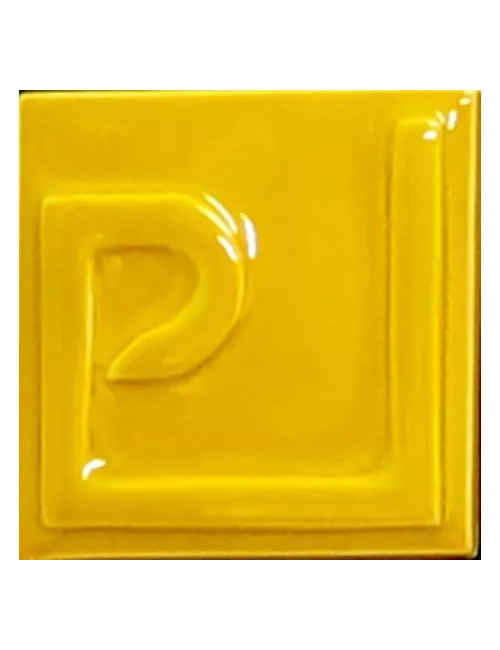 ÉMAIL FAÏENCE OPAQUE SS PLB BRILLANT CADMIUM JAUNE BOUTON D'OR EEC01