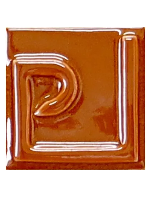 ÉMAIL FAÏENCE OPAQUE SANS PLOMB BRILLANT CADMIUM CANNELLE EECS0