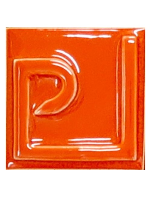 ÉMAIL FAÏENCE OPAQUE SANS PLOMB BRILLANT CADMIUM ORANGE EECS02