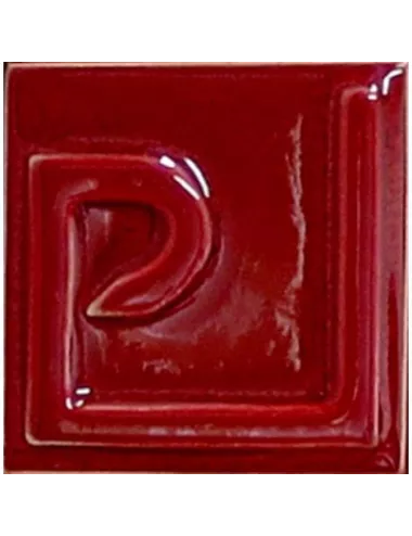 ÉMAIL FAÏENCE OPAQUE SANS PLOMB BRILLANT CADMIUM ROUGE FONCÉ EECS05