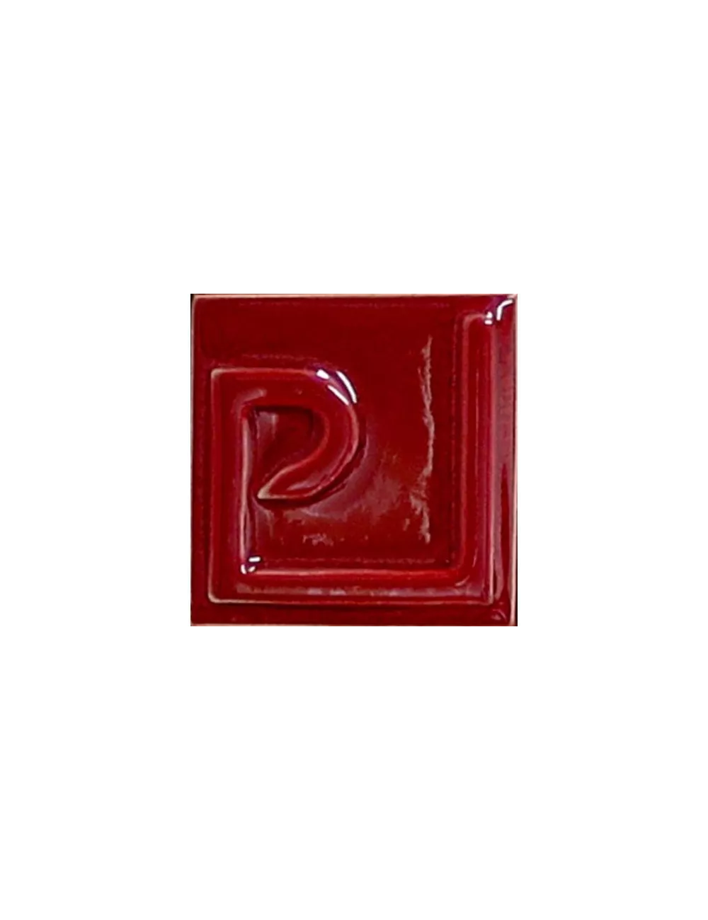 ÉMAIL FAÏENCE OPAQUE SANS PLOMB BRILLANT CADMIUM ROUGE FONCÉ EECS05