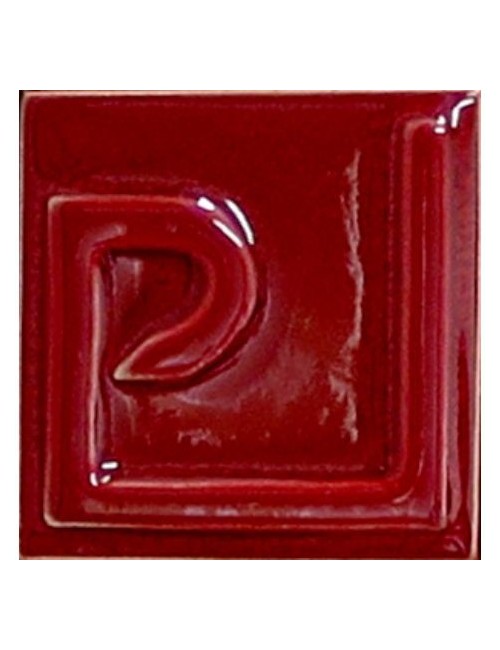 ÉMAIL FAÏENCE OPAQUE SANS PLOMB BRILLANT CADMIUM ROUGE FONCÉ EECS05