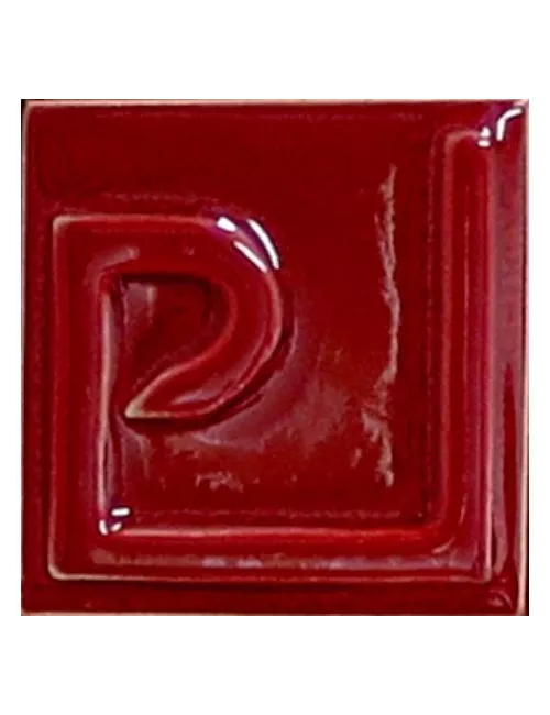 ÉMAIL FAÏENCE OPAQUE SANS PLOMB BRILLANT CADMIUM ROUGE FONCÉ EECS05