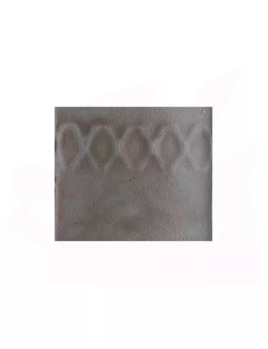 ÉMAIL FAÏENCE OPAQUE À EFFET OU NON SS PLOMB MAT CUIR BLEU/BRUN 5649