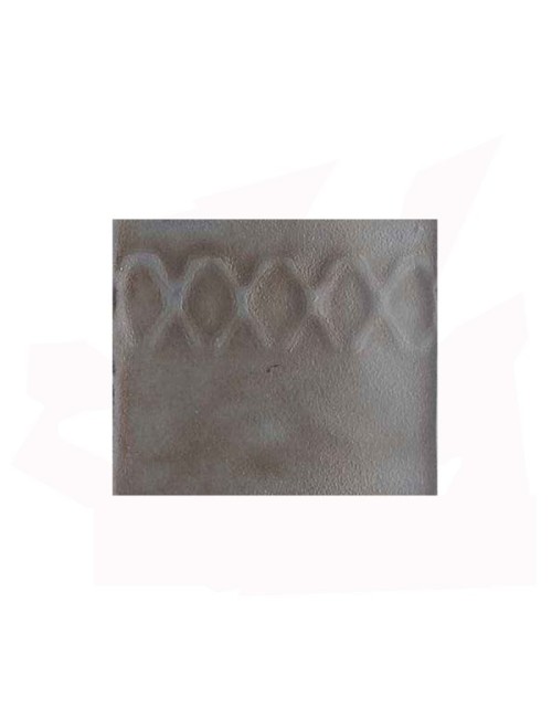 ÉMAIL FAÏENCE OPAQUE À EFFET OU NON SS PLOMB MAT CUIR BLEU/BRUN 5649