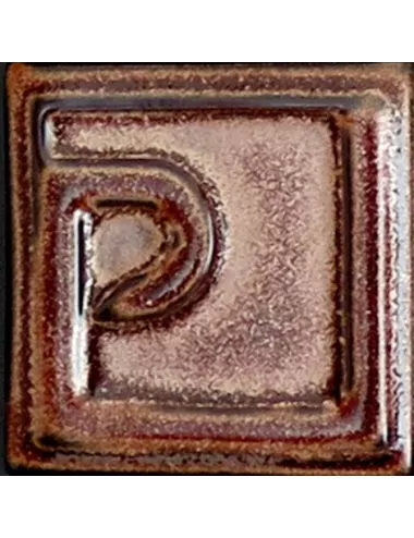 ÉMAIL FAÏENCE À EFF. AVENTURINE SS PLB BRIL. LUSTRE NOIR MOIRÉ E21017