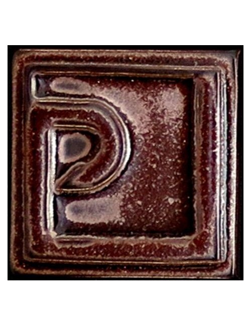 ÉMAIL FAÏENCE À EFFET AVENTURINE SS PLB BRIL. LUSTRE ORANGE E21017/71